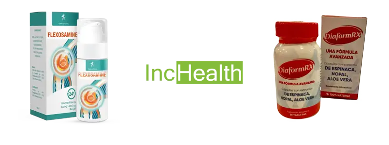 DiaformRX y Flexosamine IncHEALTH